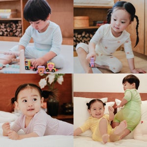 달퐁 여름 메쉬실내복 26신상 신생아 봄 배앓이방지 7부 매쉬 여름잠옷 아기내의 얇은