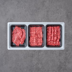 프리미엄 한우 선물세트 3구 정석 투뿔 소고기 구이용 불고기 국거리