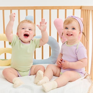 [밀크베이비] 베베반팔아기우주복유아바디수트2PCS세트