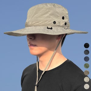 63cm 빅사이즈 립스탑 나일론 사파리 대두 버킷햇 벙거지 정글 모자 사파리햇 챙넓은