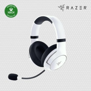 레이저코리아 카이라 하이퍼스피드 화이트 XBOX 라이센스 무선 게이밍 헤드셋