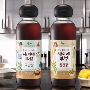 샘표 새미네부엌 국간장 진간장 450ml