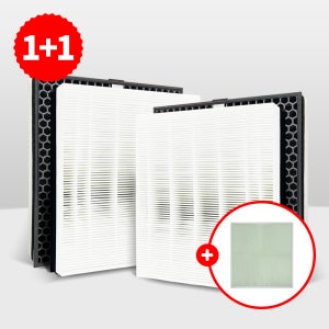 [호환]1+1 삼성 공기청정기 필터 CFX-C100D 프리미엄프로 2개세트 제로텍