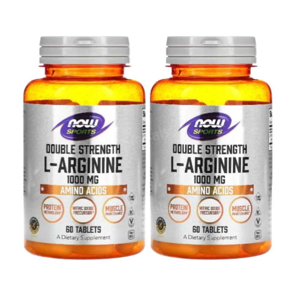나우 L 엘 아르기닌 알기닌 1000mg 60정 2개 아르지닌 <b>알지닌</b> 운동전 부스터