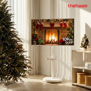 삼탠바이미 스마트TV 109cm(43인치)TV, 4K QLED 라이트, 패키지 더함 CHiQ 고객직접설치