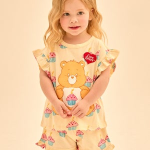 [케어베어] 해피 버스데이베어 프릴 썸머 상하복