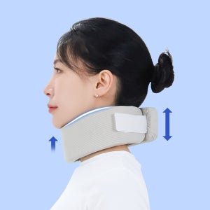[물리치료사 자문개발] 일감생활 목 보호대 메모리폼 견인기 교정기 경추 교정