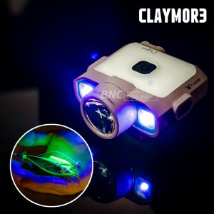 크레모아 캡온 120D UV 헤드랜턴 캡라이트 축광기 낚시 등산 모자 랜턴