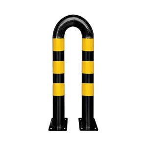 스틸볼라드 U형볼라드 앙카식 101.6파이 L360 H1000 충돌방지 TBR-80411