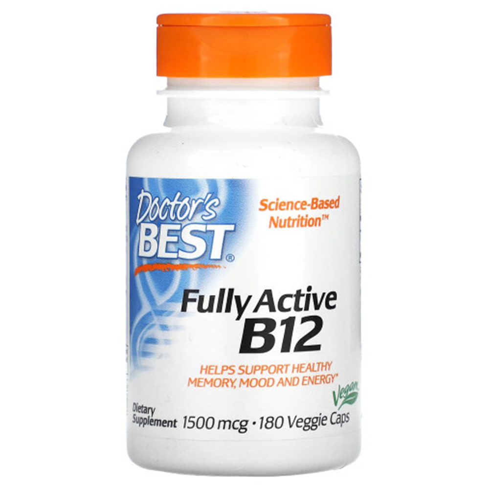 <b>닥터</b>스베스트 완전 B12 1500mcg 베지캡슐 180정