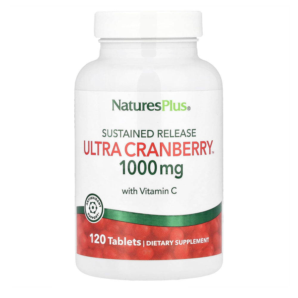 네이처스플러스 서방형 Ultra Cranberry <b>비타민C</b> 함유 120정