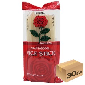 1박스) 장미표 쌀국수스틱 10mm 400g x 30개입