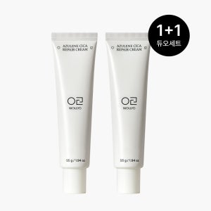 원료공방 아줄렌 시카 리페어 크림 진정 붉은기 흔적 시카 피부장벽 보습 55g, 2개