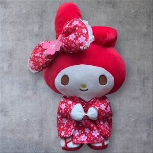 빨간 마이멜로디 사쿠라 기모노 장식소품 L사이즈