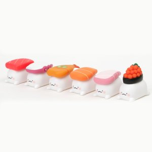 익명이 랜덤 피규어 시즌4 초밥 총6종 중 1PCS 귀여운 인테리어 화분 소품 장식