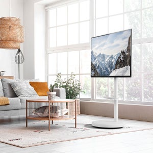 카멜마운트 SMB86W 이동식 대형 모니터 TV 삼텐바이미 스탠드 티비 거치대