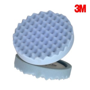 3M 퍼펙트잇 8인치 스폰지 단면 벨크로 울트라파인 폴리싱 패드 PN5733