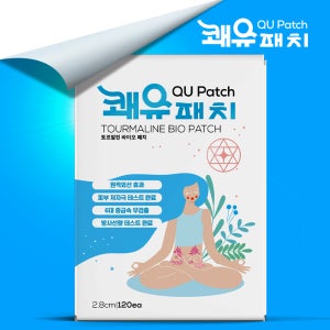 쾌유 동전패치 120매 근육통 손가락 손목 어깨 관절 붙이는 파스향 없는 원적외선 패치