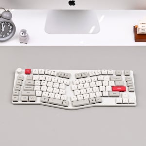 키크론 K15 PRO MAX 슬림 인체공학 키보드 손목보호 레트로, 바나나축