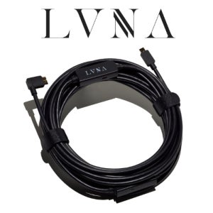 LVNA MAVERICK USB C to Micro-B 90도 직각 테더링 케이블 10M 블랙