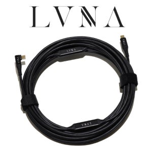 LVNA DUNE USB C to C 90도 직각 테더링 케이블 10Gbps 속도 10M 블랙