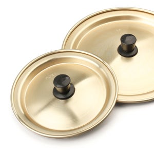 국산 양은 냄비뚜껑 손잡이포함 12cm