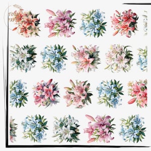 Sindhura’s Crafts Studio 마스킹 테이프 Lily Love Matte PET 10m SH 092