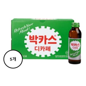 동아제약 박카스 디카페 120mlX50개(5곽, 1Box) 대용량 직장인 수험생