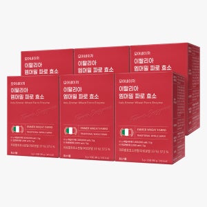 모어네이처 파로 효소 엠머밀 이탈리아 100만 고역가 곡물 발효 30포, 6개