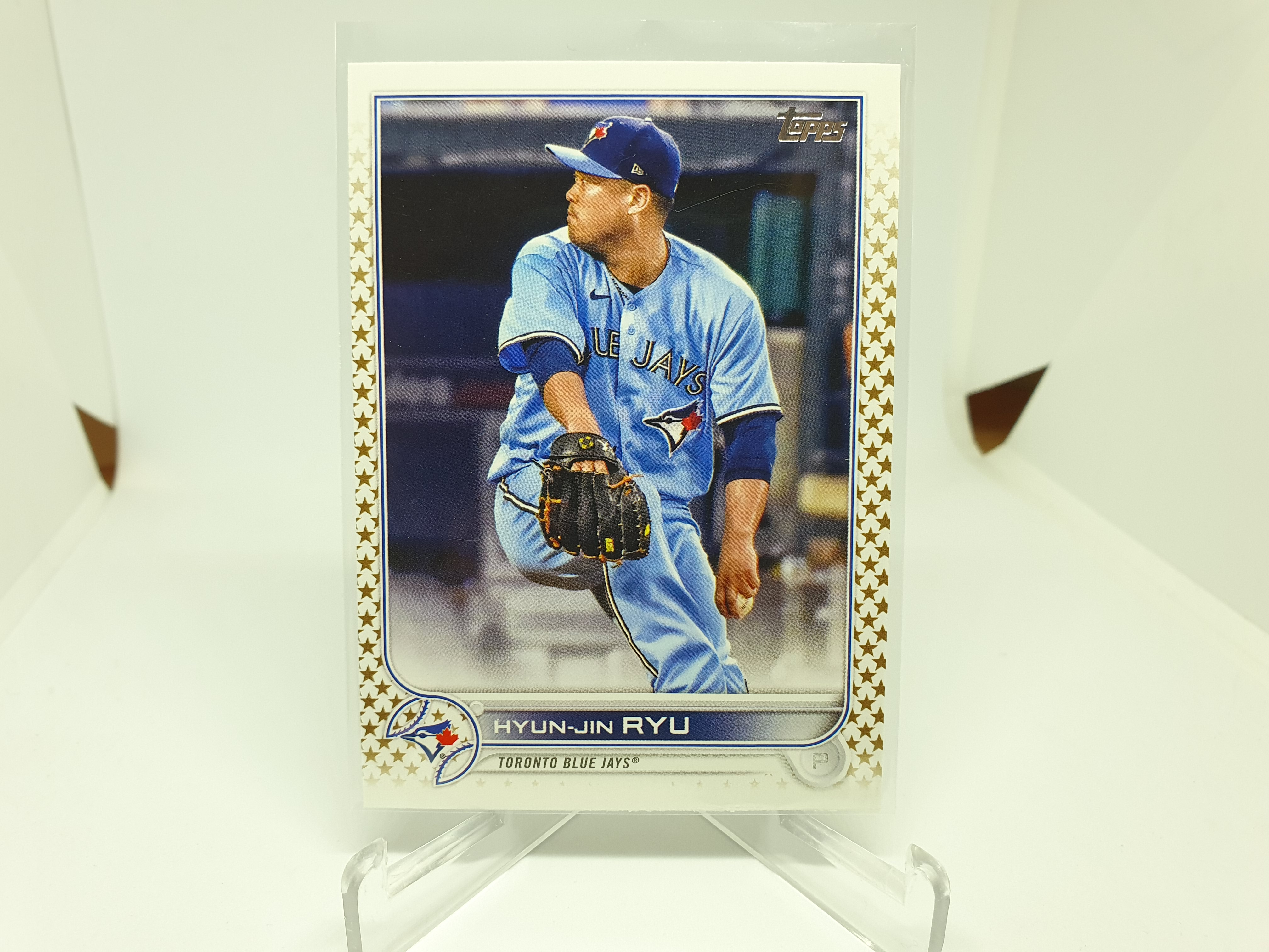 류현진 야구카드 2022 TOPPS Gold Star MLB카드 토론토 블루제이스