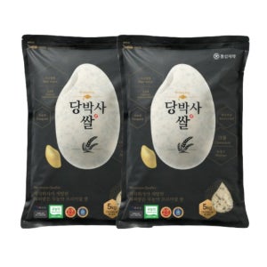 [2개] 당박사쌀 5kg 특허받은 무농약 프리미엄 삼광미