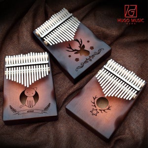 위고뮤직 17음 칼림바 KU-W42 마호가니 어쿠스틱 풀세트