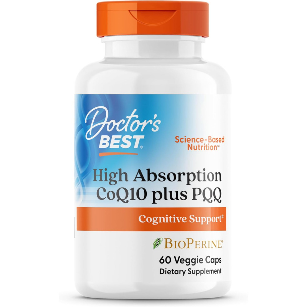 닥터스베스트 고흡수 코큐텐 <b>CoQ10 플러스 PQQ</b> 60정