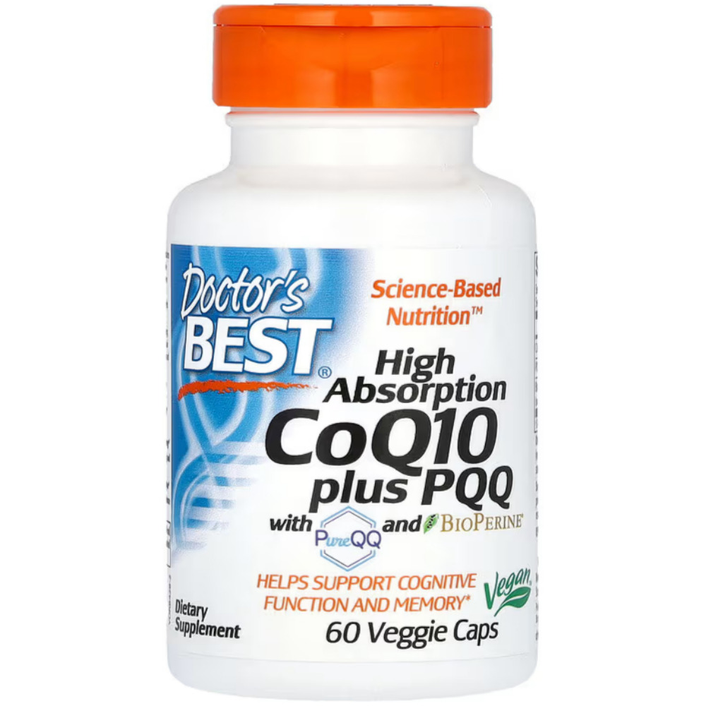 닥터스베스트 고흡수 코큐텐 <b>CoQ10 플러스 PQQ</b> 60정