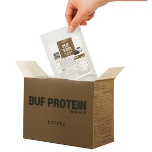 단백질쉐이크파우치 아이솔레이트 버프프로틴 wpi프로틴 분리유청단백질 커피맛, 20포, 1개
