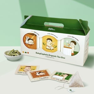 아기대장 유기농 차 3종 선물세트 (국내산 보리차 옥수수차 작두콩차)