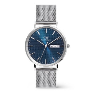 다니엘 웰링턴 CLASSIC DAY DISPLAY ARCTIC 데이데이트 청판 메탈시계