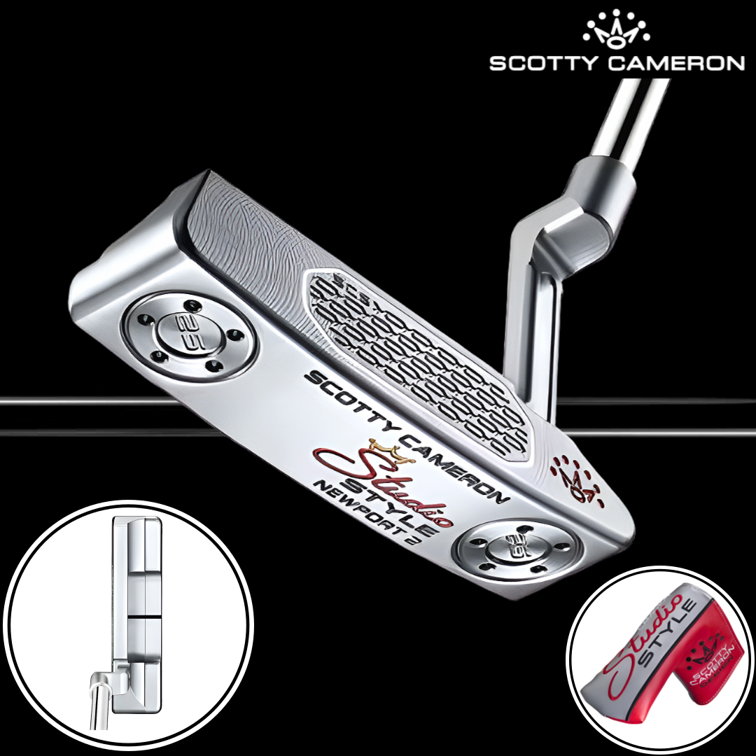 아쿠쉬네트코리아 2025 스카티카메론 스튜디오스타일 뉴포트2 퍼터 일자형 블레이드 타이틀리스트