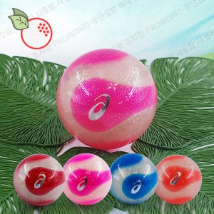 제이파크몰 2025년형 아식스 파크골프공 X-LABO 솔리드 코어 3겹구조 8313-6