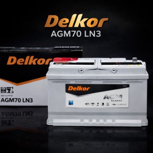 폭스바겐 티구안 파사트 자동차 배터리 델코 AGM70 LN3 차량용 밧데리