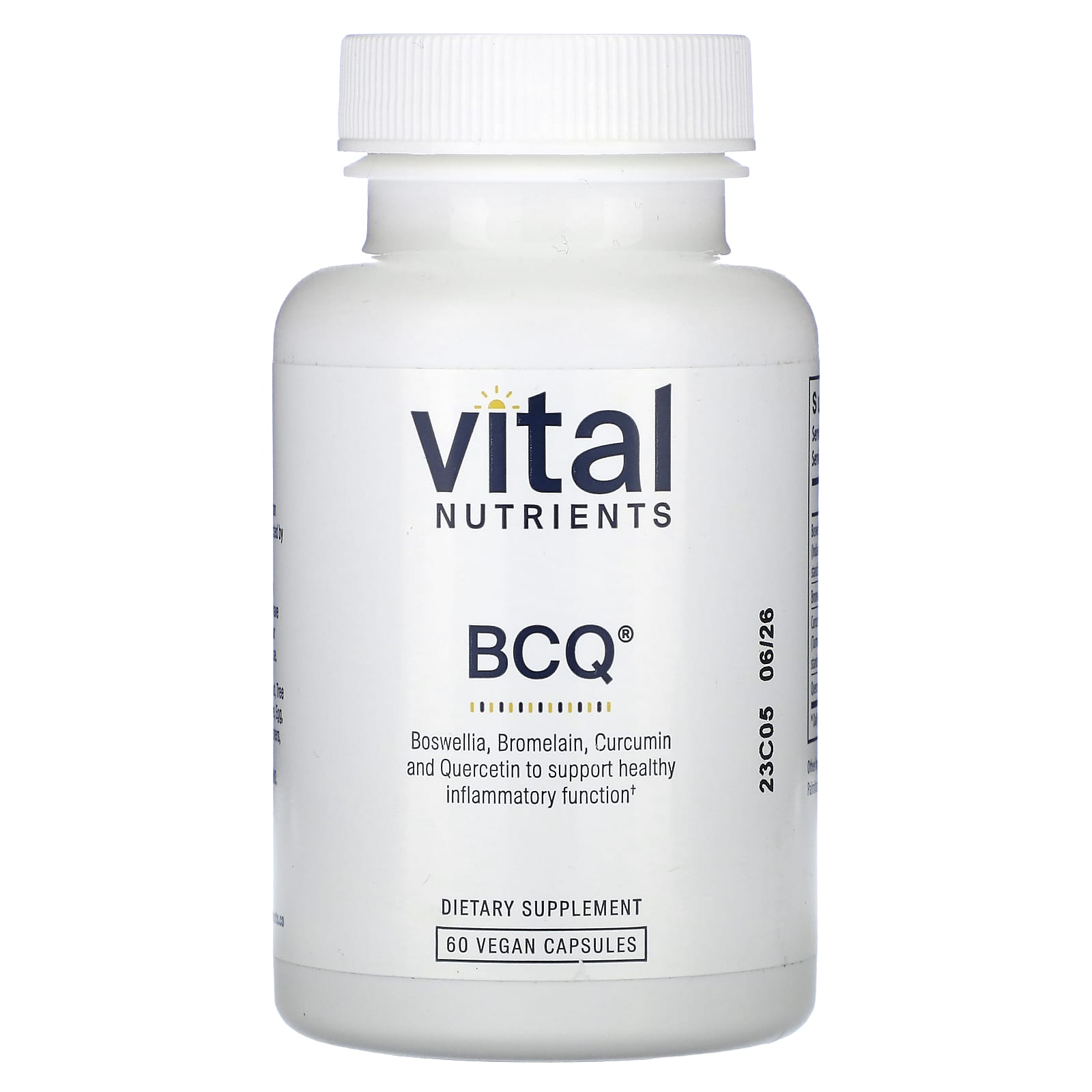 Vital Nutrients BCQ 베지 캡슐 60정
