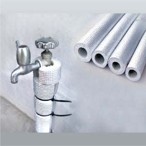 난연 수도관 에어컨 보일러 은박 아티론 배관 파이프 보온재 커버 자재 114mm(100A)