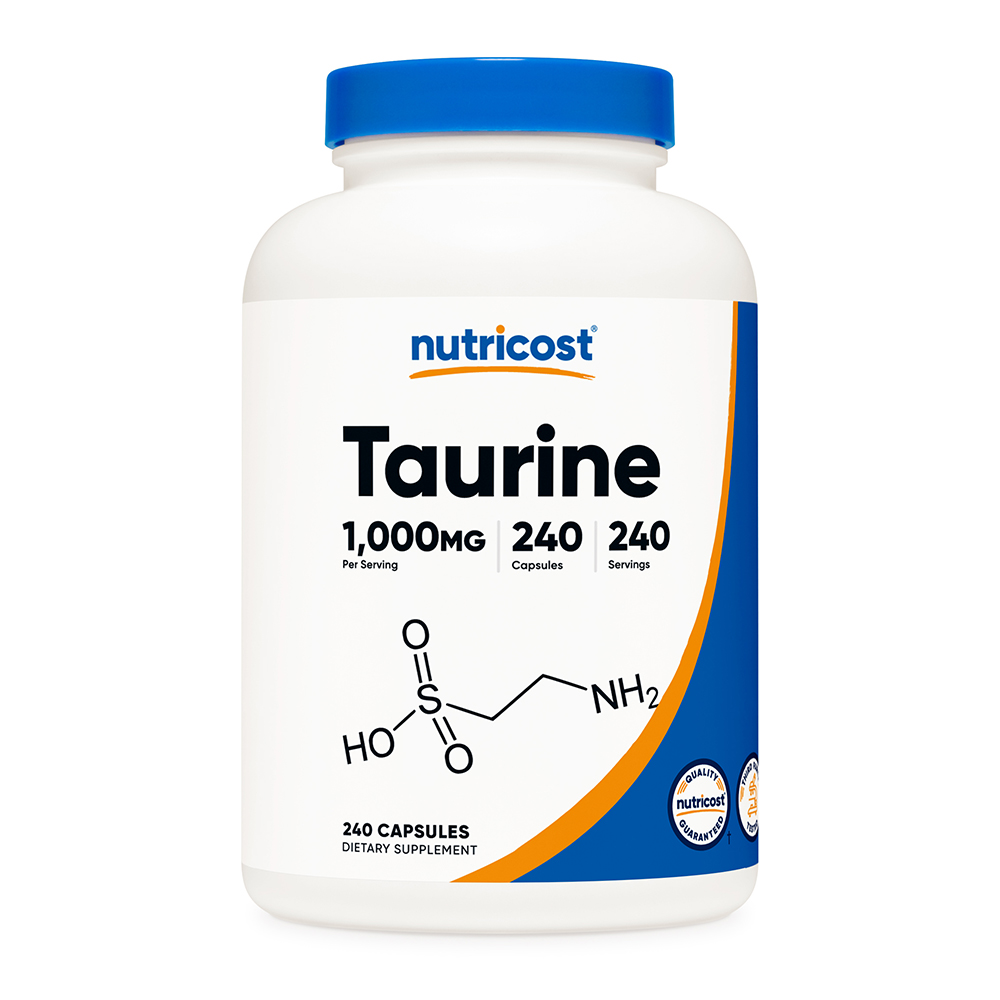 뉴트리코스트 <b>타우린</b> 1,000mg 240<b>캡슐</b> 8개월분