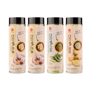 동결건조육수 오감식탁 다진다 4종세트/청양고추 생강 다진마늘 큐브육수 조미료 사골육수 고체육수