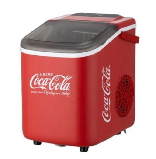 코카콜라제빙기 홈카페 얼음 제조기 예쁜 레드 아이스메이커