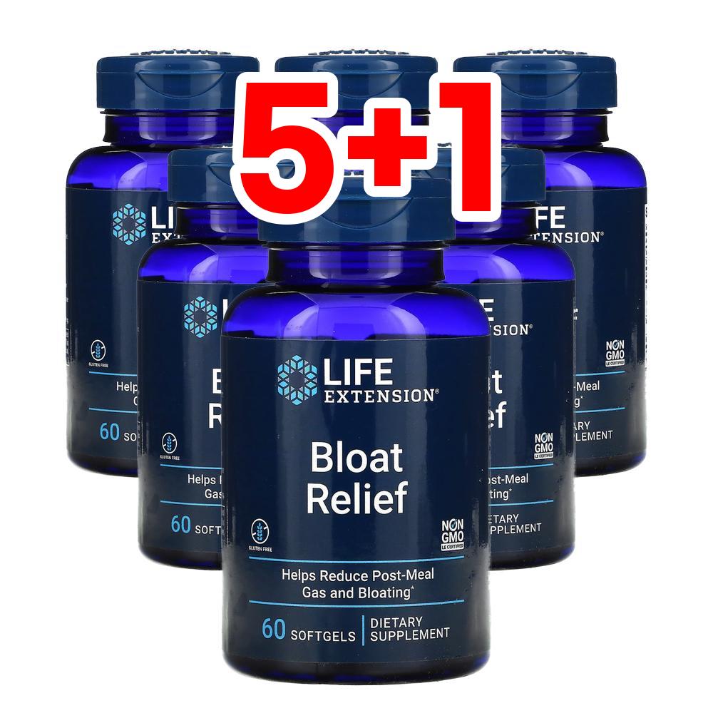 [5+1] 라이프익스텐션 블로트 릴리프 60정