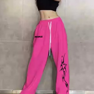 루트엑스 댄스복 미야지 스트레이트 와이드 코튼 루즈 줌바댄스 바지