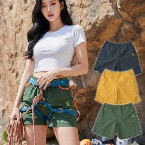디에이콘 도토리 클라이밍 반바지 아웃도어 여성 남성 스판 밴드 숏팬츠