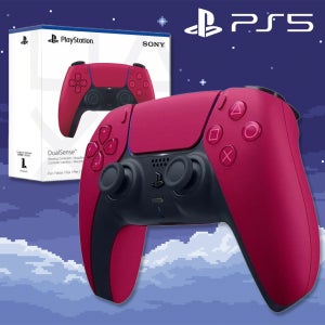 PS5 듀얼센스 무선컨트롤러 - 코스믹 레드