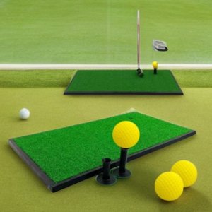 디봇매트 어프로치 스윙 연습매트 골프 파크골프, 63cm x 33cm, 1세트